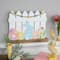 11.75" Happy Easter Bunny & Picket Fence Tabletop Décor